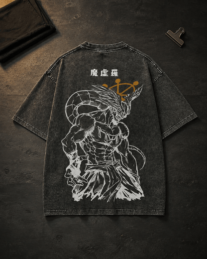 Camiseta Oversized Mahoraga — Divine Wheel